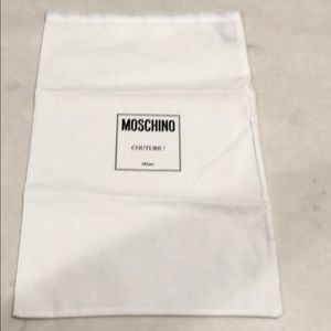 Moschino dust bag